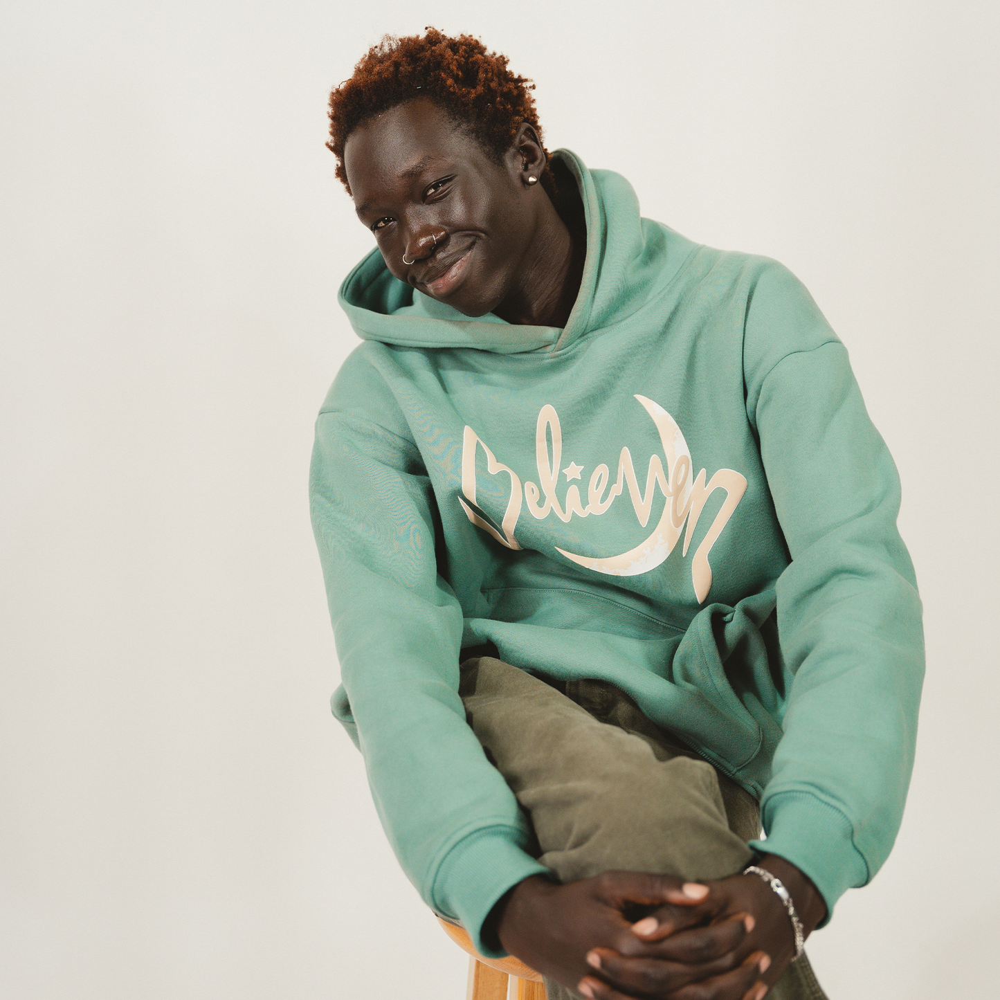 Green Hoodie